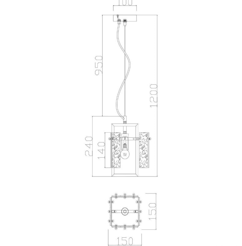 Свет. подвес FREYA FR5166PL-01N ***