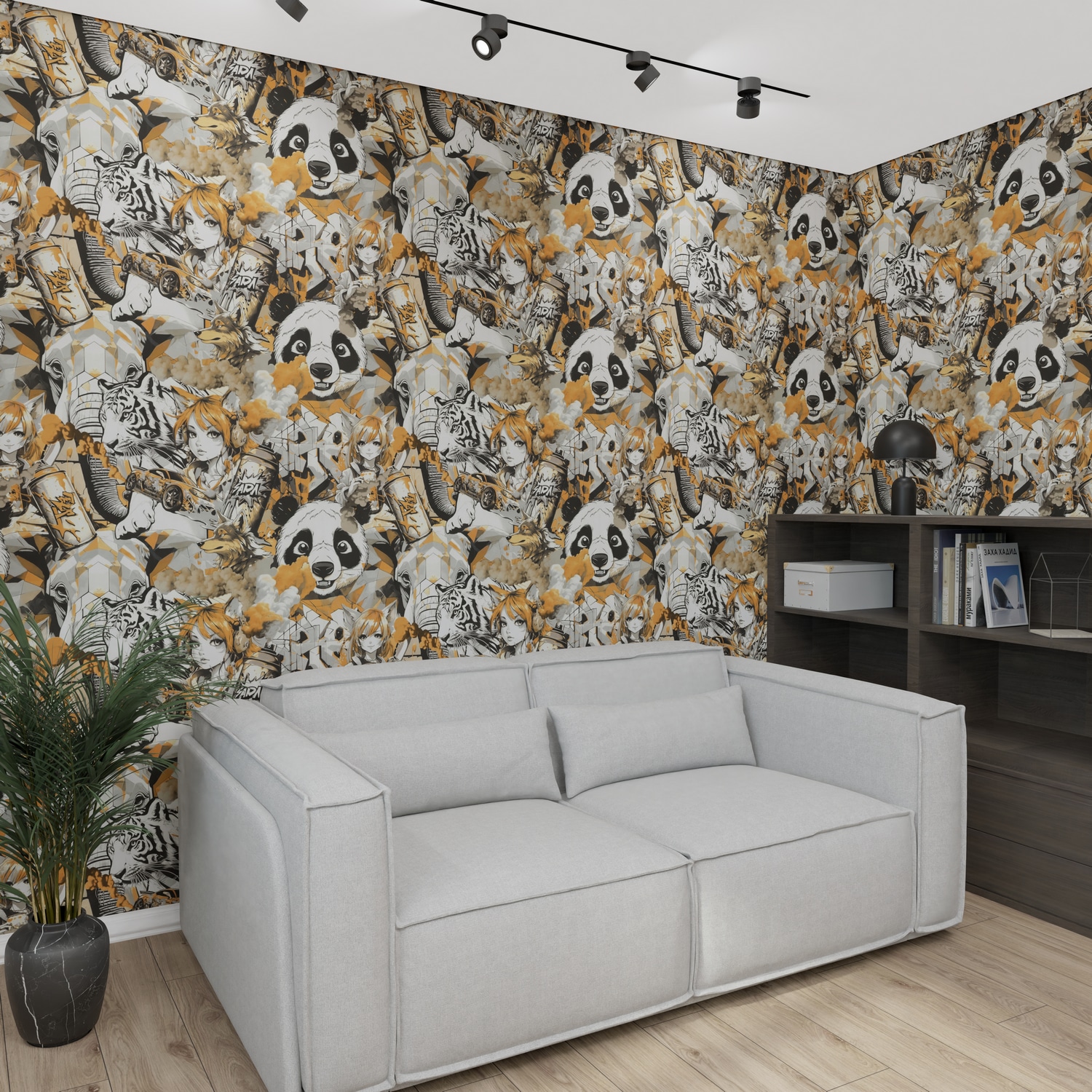 Обои Палитра 72283-49 Home Color Anime