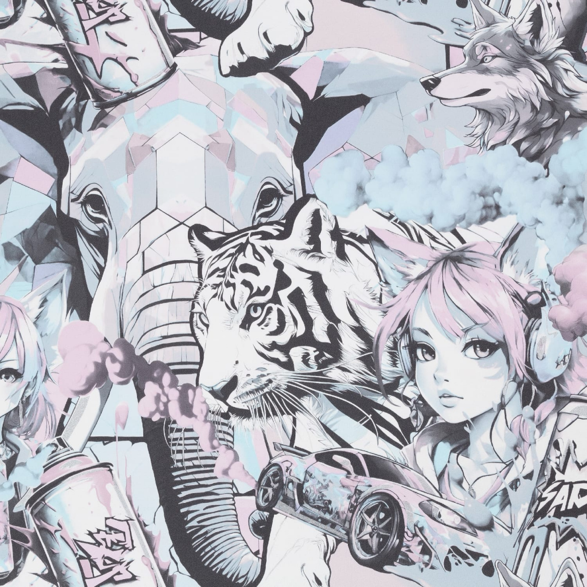 Обои Палитра 72283-15 Home Color Anime