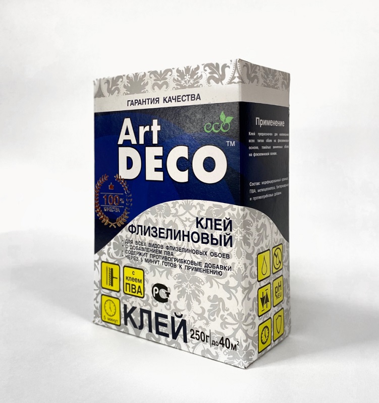 Клей обойный ART Deco Флизелиновый 250 гр.